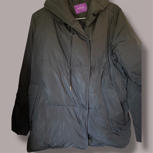 Black Puffer Jacket - Picture 2 of 2